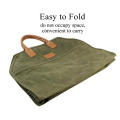 Durable Firewood Holder Fireplace Wood Stove Accessories Canvas Storage Bag